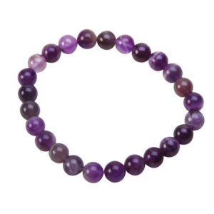 The 290-PASB Purple Amethyst Bracelet With Charm