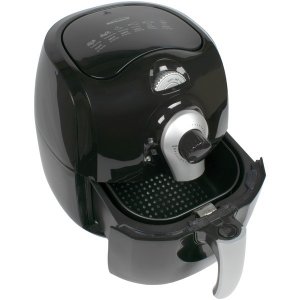 Brentwood RA51076 3.7 Quart Electric Air Fryer In Black With Timer And