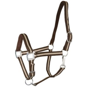 Choice 5-423745 Gatsby 2-tone Suede Padded Nylon Halter