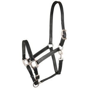 Choice 5-477143 Gatsby Adjustable Leather Halter With Snap