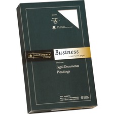 Neenah SOU 403ER Southworth Red Ruled Business Paper - Legal - 8 12 X 