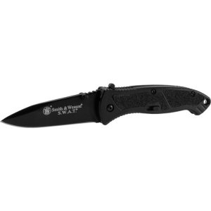 Sportsmans 700165 Sw Swatmb Assisted 3.125 In Black Blade Aluminum Han