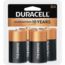 Duracell DUR MN1300R4Z Coppertop Alkaline D Battery - Mn1300 - For Mul