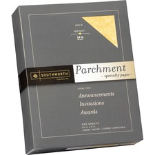 Neenah SOU 994C Southworth Inkjet, Laser Parchment Paper - Gold - Lett