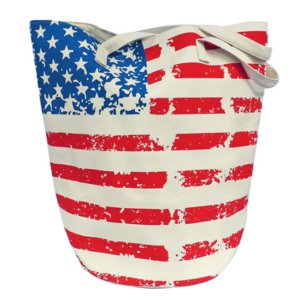 The 290-SSJBB Stars  Stripes Jumbo Bucket Bag