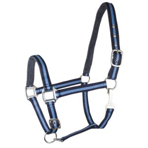 Choice 5-423748 Gatsby 2-tone Suede Padded Nylon Halter