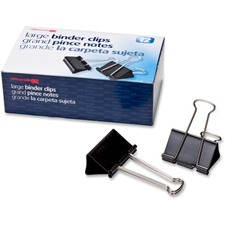 Officemate OIC 99100 Oic Binder Clips - Large - 2 Width - 1 Size Capac