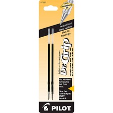 Pilot PIL 77227 Dr. Grip Retractable Pen Refills - 1 Mm, Medium Point 