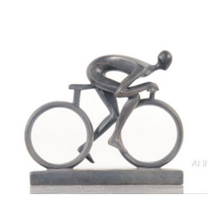 Old AT019 Anne Home - Cyclist Statue