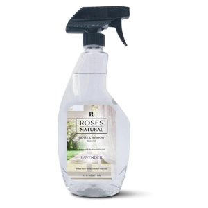 Roses 744790579161 Glass  Window Cleaner - Lavender 22oz