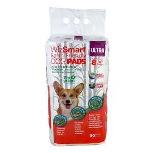 Petix 1112257 Wizsmart Earth Friendly Dog Pads Ultra 30 Count