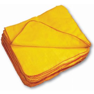 Superstar 3xYellow-Flannel Pack Of 3 100% Cotton Large Yellow Dusting 