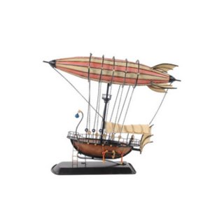 Old AJ080 Steampunk Airship Model