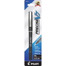 Pilot PIL 35340 Precise V7 Fine Premium Capped Rolling Ball Pens - Fin