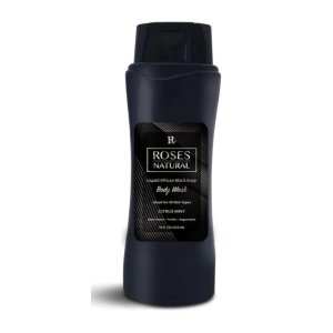 Roses 744790579185 African Black Soap- Citrus Mint 18oz