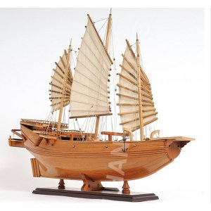 Old B030 Bruce Lee Movie-inspired Chinese Junk Model Ship