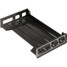 Officemate OIC 21102 Oic Black Side-loading Desk Trays - 2.8 Height X 