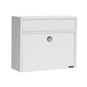 Qualarc ALX-LT150-WHT Allux Series Lt150 Wall Mount Mailbox In White