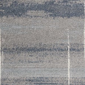 Homeroots.co 353760 3'x5' Blue Contempo Polypropylene Area Rug