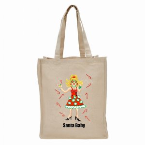 Creative 104540 Tote Bag Santa Baby