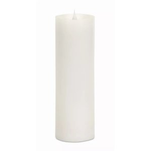 Melrose 58651DS Simplux Led Pillar Candle With Moving Flame (set Of 2)