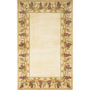 Homeroots.co 352758 3' X 6'  Wool Ivory  Area Rug