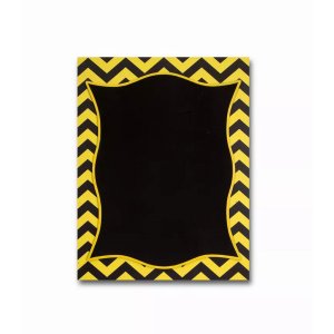 Melrose 58490DS Chevron Chalkboard (set Of 2) 15.5wx20h Mdf