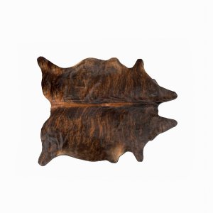 Homeroots.co 316974 72 X 84 Dark Brindle, Cowhide - Rug