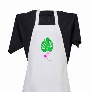 Creative 103160 Apron Leaf2 Flowers