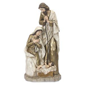 Melrose 80015DS Holy Family 27.5h Resin