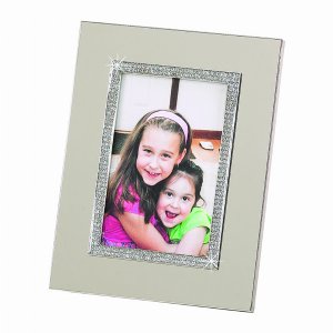 Creative 3983 Glitter Galore 4 X 6 Frame With Nickel Plated Border