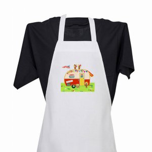 Creative 104860 Apron Let's Go Camper