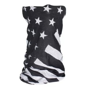 Fox 83-900 Motley Tube Polyester - Black  White Flag