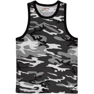 Fox 64-71 UC L Mens Tank Top Urban Camouflage Large