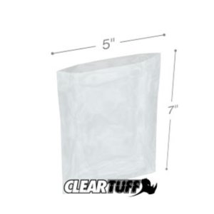 International PB20507 Flat Poly Bags  5 X 7 2 Mil