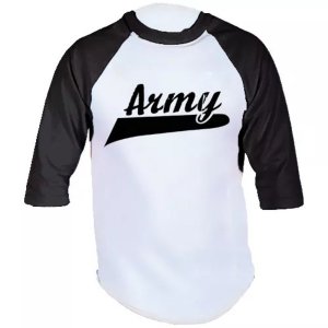 Fox 63-44 L Army 34 Sleeve T-shirt Black - Large