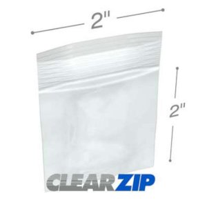 International CZ40202 Clearzip Lock Top Bags  2 X 2 4 Mil