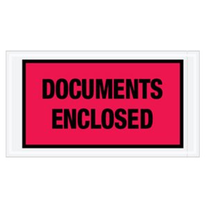 International PL-HE-510A Documents Enclosed Packing List  5.5 X 10