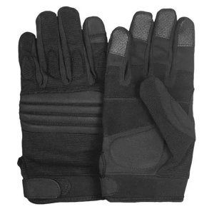 Fox 79-707 L Flex-knuckle Raid Gloves - Black Large