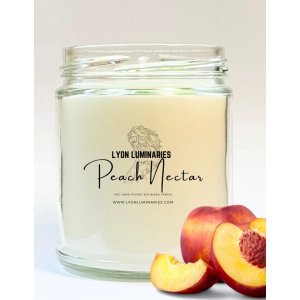 Lyon 9-PEA-1 Peach Nectar Soy Blend Candle