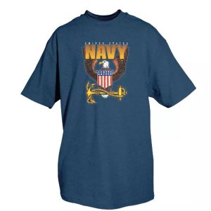 Fox 64-433 L Us Navy With Eagle Emblem- Navy Large