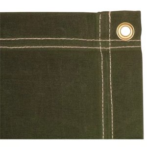 Fox 81-1012 Canvas Tarp - 10' X 12' - Olive Drab