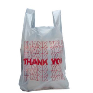 International MB-T-18TK Thank You Shopping Bags 0.65 Mil  10 X 5 X 18