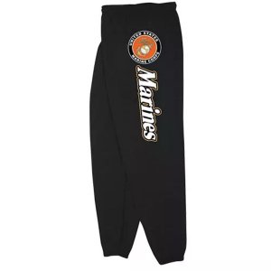 Fox 64-767 L Marines With Logo Mens Sweatpant Black - Large