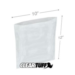 International PB31012 Flat Poly Bags  10 X 12 3 Mil