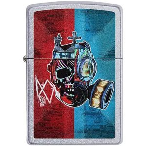 Fox 86-49242 Zippo Gas Mask - Satin Chrome