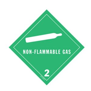 International HML405 D.o.t. Nonflammable Gas Label For Transportation 