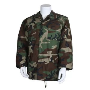 Fox 68-34 CAMO S M65 Field Jacket With Liner - Woodland Camo - Small