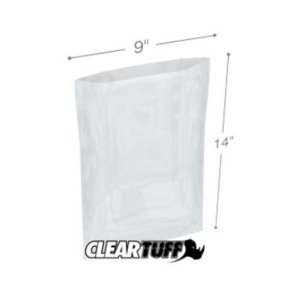 International PB20914 Flat Poly Bags  9 X 14 2 Mil