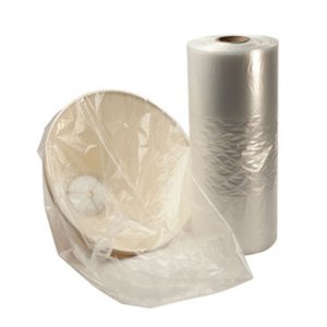 International GR2241036 Gusseted Poly Bags On Roll  24 X 10 X 36 2 Mil